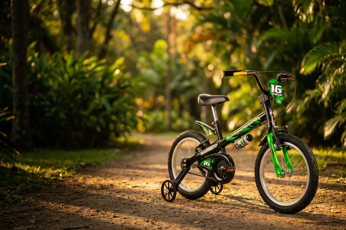 Bicicleta aro 16: foto de capa do guia do BikeGear