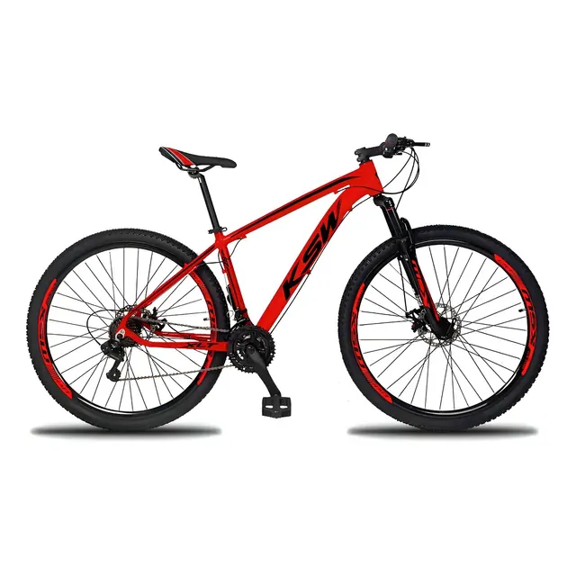 KSW XLT Freio Hidráulico Câmbio Shimano
