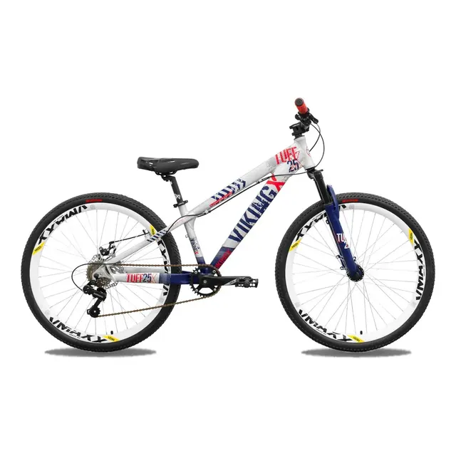 VikingX Bicicleta VikingX Tuff 25 BMX Jump 7 Velocidades Aro 26 Verde