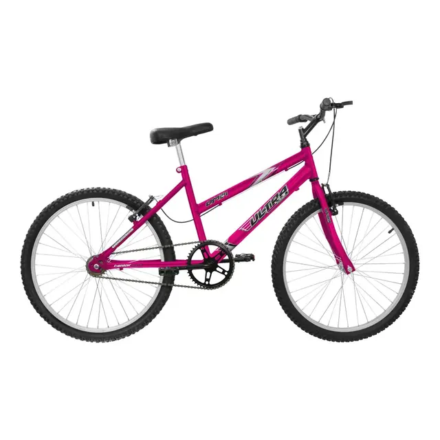 Ultra Bikes Chrome Line Aro 24 Feminina