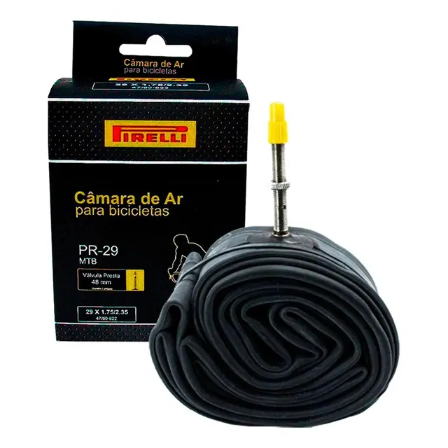 Pirelli Câmara Aro 29 Presta Bico Fino 48mm