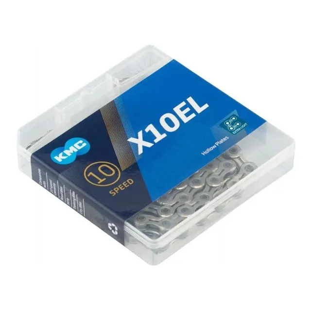 KMC Corrente X10EL Silver 10 Velocidades