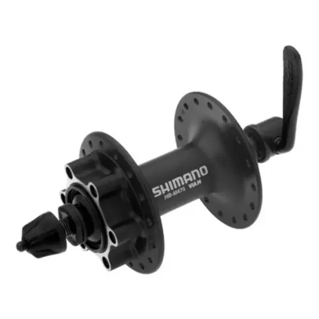 Shimano HB-M475 Cubo Dianteiro 32 Furos para Disco de 6 Parafusos