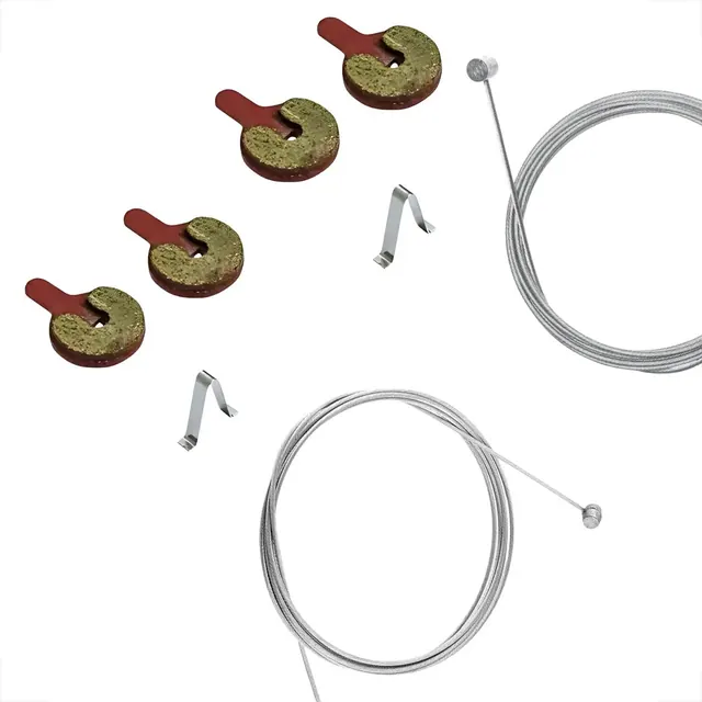 GTS Kit Freio Disco Mecânico Pinça Disco 160 para Bike Aro 26 e 29