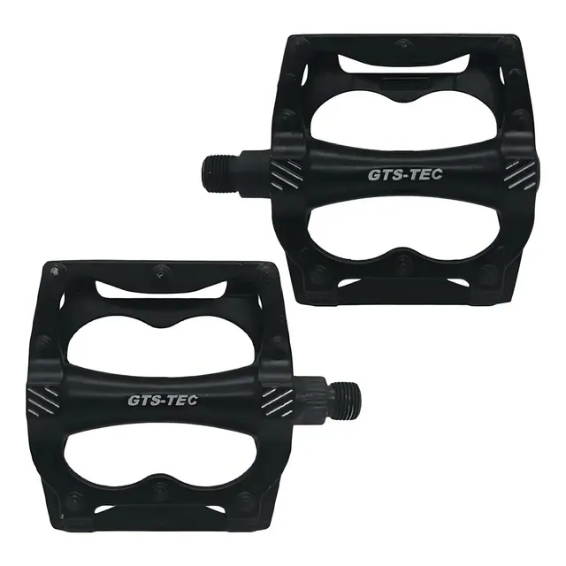 GTS Pedal de Plataforma em Alumínio Rosca Fina 1/2 para MTB