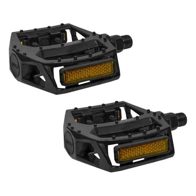 Neco Pedal de Plataforma em Alumínio Rosca Grossa 9/16