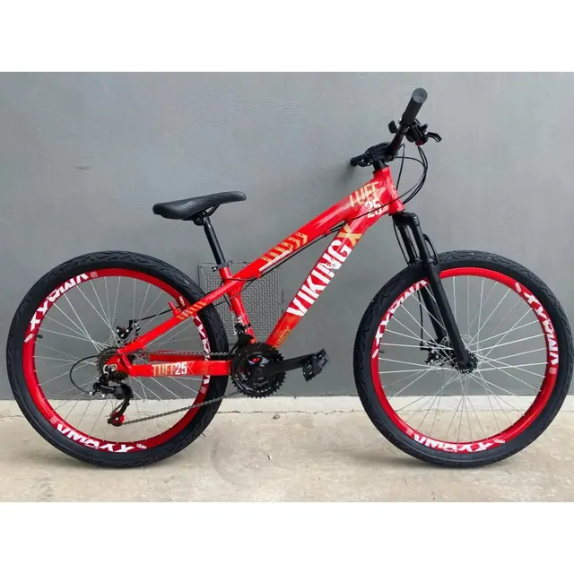 VikingX Quadro VikingX Tuff X-25 Aro 26 Vermelho Tamanho 13