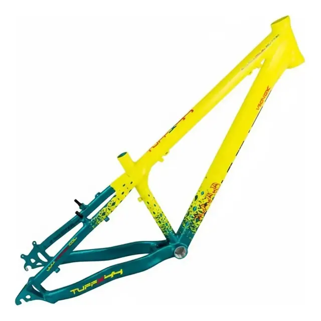 VikingX Quadro VikingX Tuff X-44 Dirt Jump Aro 26 Verde Neon 13.5