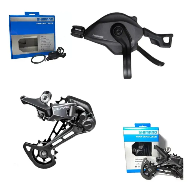 Shimano Kit Deore M6100 padrão HG: câmbio, alavanca, corrente e cassete GTA (11-50)