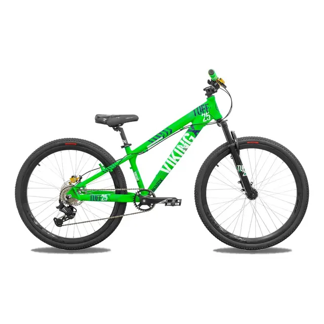VikingX Bicicleta VikingX Tuff 25 Aro 26 21 Marchas Quadro 13,5 Verde
